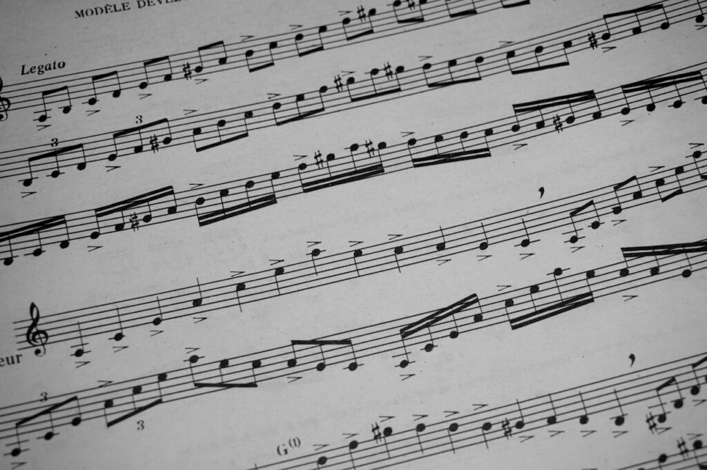 Musiknoten Wolfgang Amadeus Mozart – Steckbrief